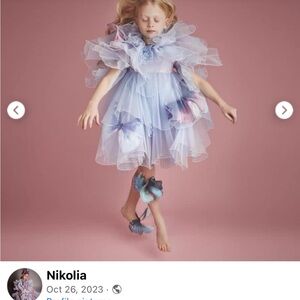 Nikolia butterfly dress